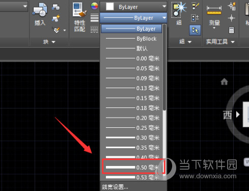 AutoCAD2021如何加粗线条