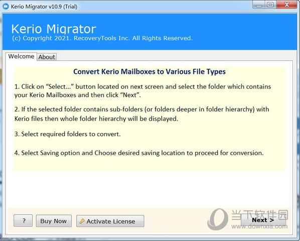 Kerio Migrator