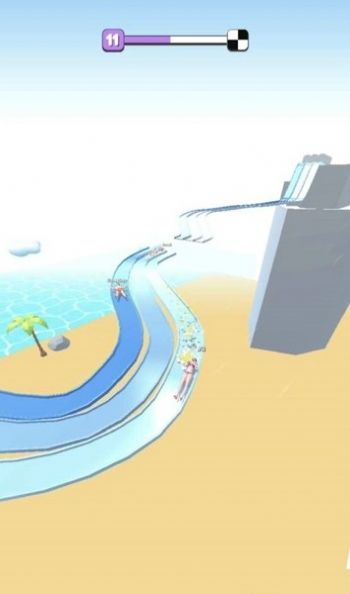 滑梯翻转游戏下载-滑梯翻转游戏官方安卓版（Water Slide Flip） v1.0