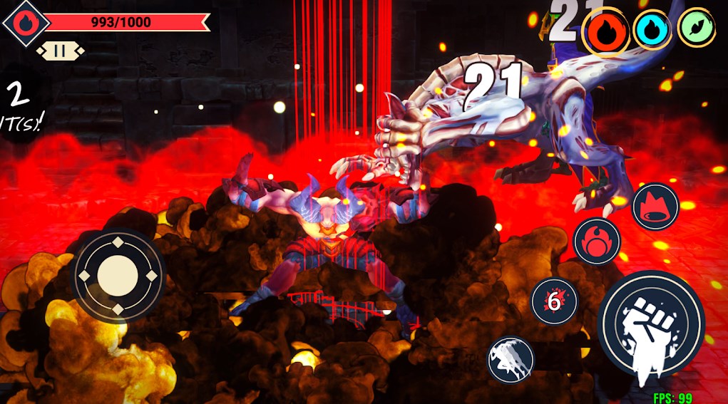 恶魔格斗家安卓版下载-恶魔格斗家游戏安卓版（Demon Brawler） v1.0