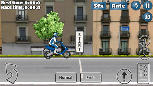 wheelie challenge中文版下载-wheelie challenge无限金币中文版v1.64