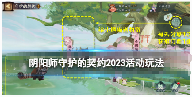 阴阳师守护的契约小熊猫如何获得-阴阳师守护守护的契约2023活动内容一览